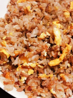 少ない材料でひき肉炒飯!-レシピのメイン写真