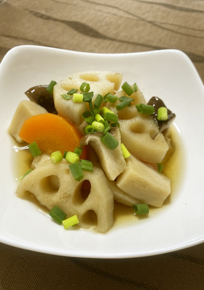 蓮根とエリンギのうま煮-レシピのメイン写真