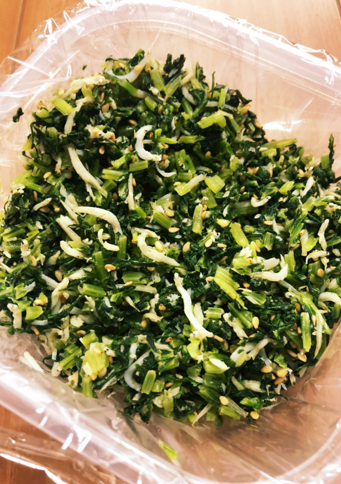 大根菜としらすのふりかけ-レシピのメイン写真