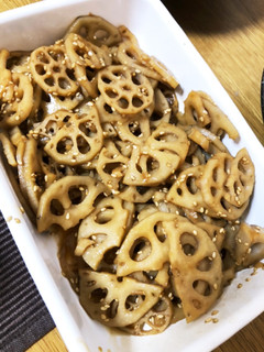 【子供も食べれる】れんこんきんぴら-レシピのメイン写真