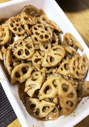 【子供も食べれる】れんこんきんぴら-レシピのメイン写真