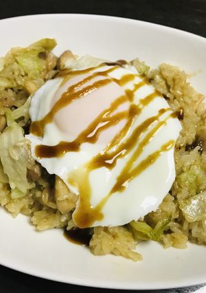 超！簡単！照り焼きチャーハン-レシピのメイン写真