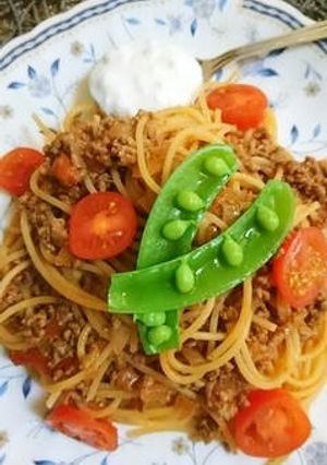 ヨーグルトを加えたミニトマトスパ-レシピのメイン写真