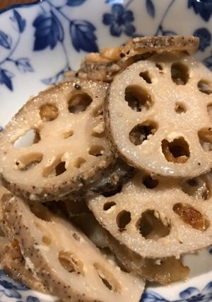簡単副菜レンコンのクリチー和え-レシピのメイン写真