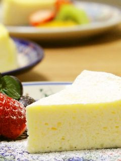 白いチーズケーキ-レシピのメイン写真