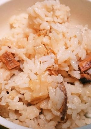 烏賊とねぎの炊き込みご飯-レシピのメイン写真