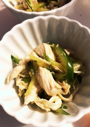 ササミときゅうりの中華風和え-レシピのメイン写真