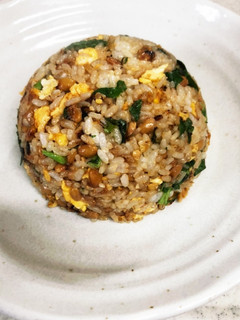 納豆と大根の葉チャーハン-レシピのメイン写真