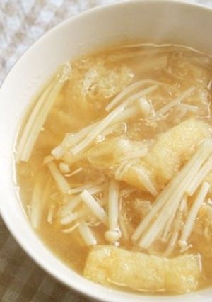 エノキと大根おろしのお味噌汁♪-レシピのメイン写真