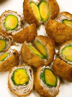 芽キャベツの肉巻きフライ-レシピのメイン写真
