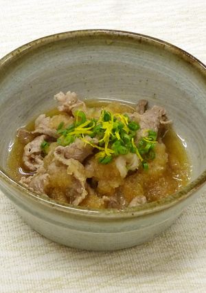 牛肉のみぞれ煮-レシピのメイン写真