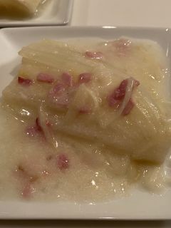 白菜の芯のクリーム煮-レシピのメイン写真