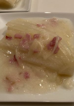 白菜の芯のクリーム煮-レシピのメイン写真