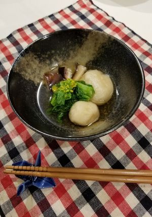 菜花のお吸い物-レシピのメイン写真