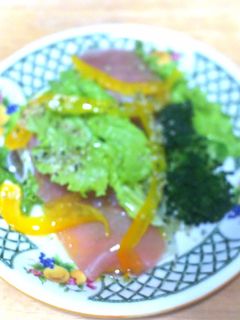 塩とオリーブオイルだけで食べるサラダ♪-レシピのメイン写真