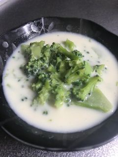 ブロッコリーの豆乳スープ【JA福岡市】-レシピのメイン写真