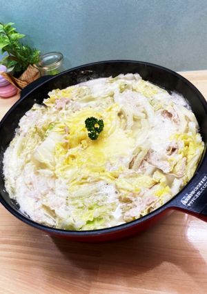 味付け2つで最強チーズのミルフィーユ鍋-レシピのメイン写真