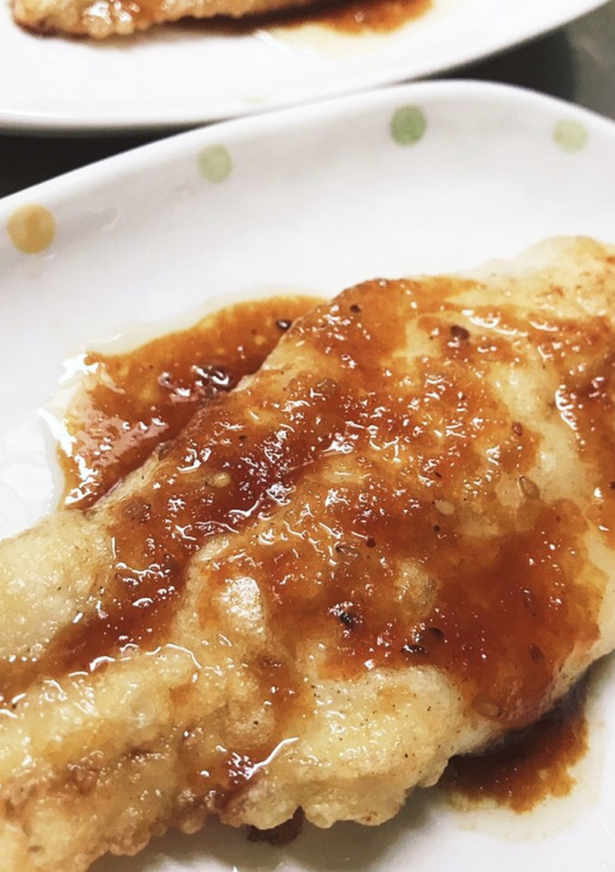 簡単！焼肉のタレで ヒラメのムニエル-レシピのメイン写真