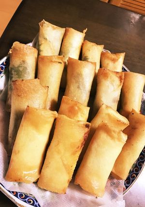 舞茸とササミとチーズの春巻き-レシピのメイン写真