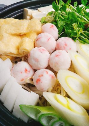 鍋や汁物に♪彩りはんぺん団子♪-レシピのメイン写真