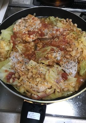 あったか、簡単。豚肉のトマト煮込み-レシピのメイン写真