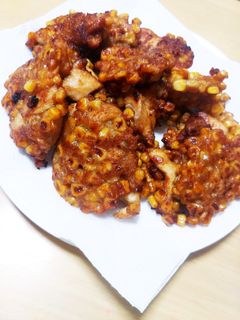 鶏むね肉のコーンからあげ-レシピのメイン写真