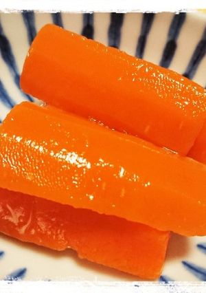お弁当や付け合わせ☆にんじんのめんつゆ漬-レシピのメイン写真