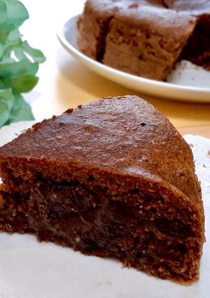 砂糖不使用のプルーンココアケーキ-レシピのメイン写真
