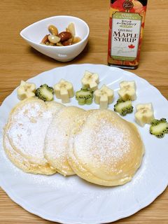 スフレパンケーキ-レシピのメイン写真