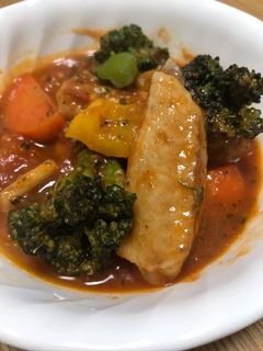 ★簡単★鶏肉のトマト煮込み-レシピのメイン写真