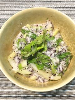 【簡単】セロリと山芋のゆかり和え-レシピのメイン写真