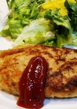 オートミールのハンバーグ-レシピのメイン写真