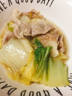 白菜と豚バラ肉のミルフィーユ風鍋-レシピのメイン写真