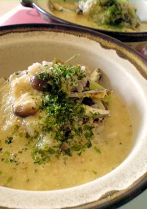夏の♪ダシがおいしいとろろ雑炊-レシピのメイン写真