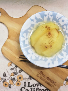 ノンシュガー!熱々ふんわり林檎煮-レシピのメイン写真