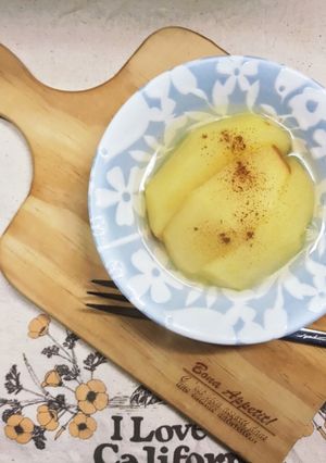 ノンシュガー！熱々ふんわり林檎煮-レシピのメイン写真