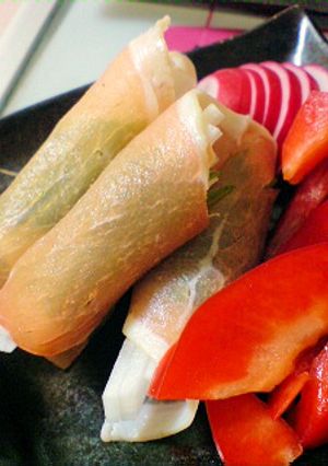 巻くだけ簡単♪生ハムの大根巻き-レシピのメイン写真
