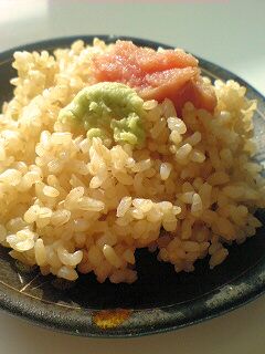 さっぱりおいしい♪たらことわさびご飯-レシピのメイン写真