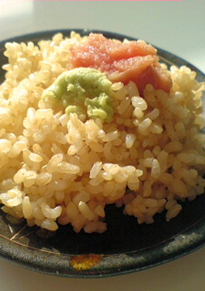 さっぱりおいしい♪たらことわさびご飯-レシピのメイン写真