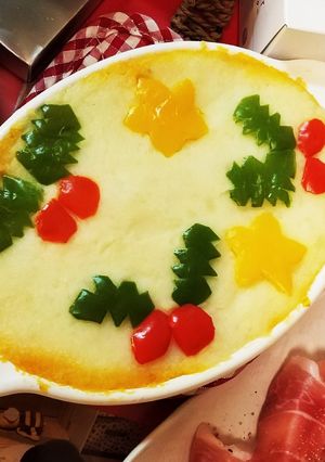 合挽き肉のシェパーズパイ風-クリスマス--レシピのメイン写真