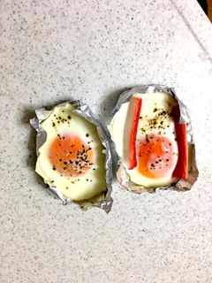トースターで簡単!目玉焼き-レシピのメイン写真