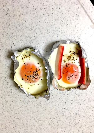 トースターで簡単!目玉焼き-レシピのメイン写真