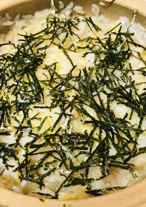 鶏肉うどん鍋からの●うどん玉子雑炊-レシピのメイン写真