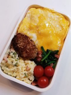 お弁当(1/28)オムライス-レシピのメイン写真