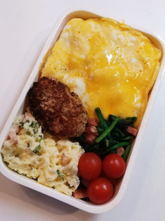 お弁当(1/28)オムライス-レシピのメイン写真