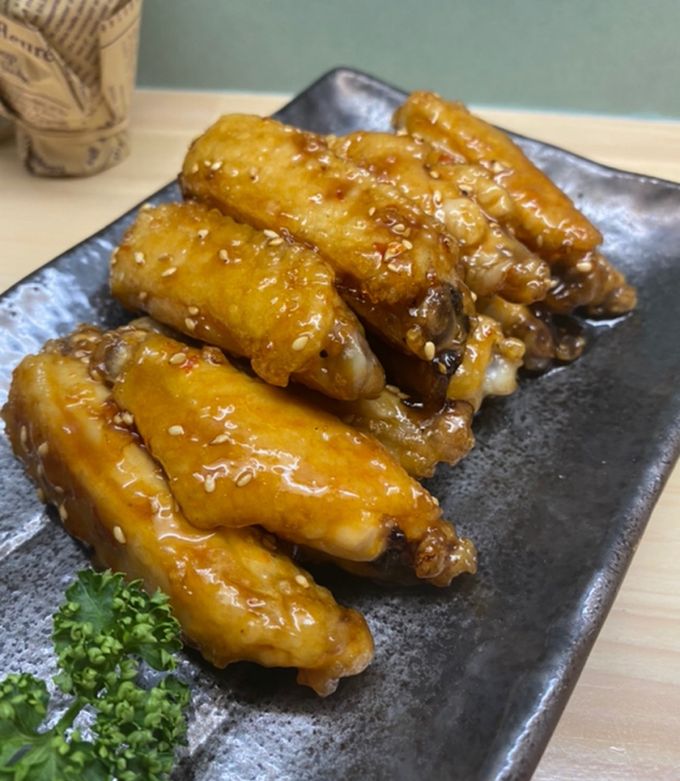 簡単！甘辛手羽中ー by ひまわりとかすみ草 【クックパッド】 簡単