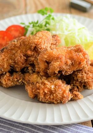 液塩でカレー風味のひとくちチキンカツ★-レシピのメイン写真
