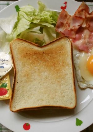 フライパンde厚切りトースト♪-レシピのメイン写真