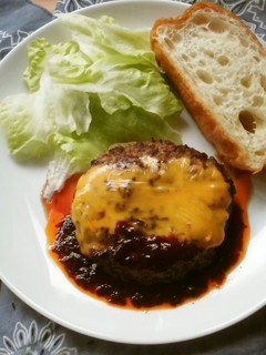 チーズハンバーグ♪-レシピのメイン写真