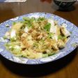 レンジで5分 キャベツと厚揚げのサラダ風